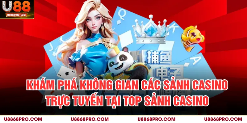 Khám phá không gian các sảnh casino trực tuyến tại top sảnh Casino