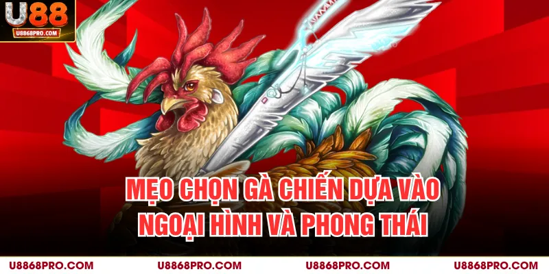 Mẹo chọn gà chiến dựa vào ngoại hình và phong thái