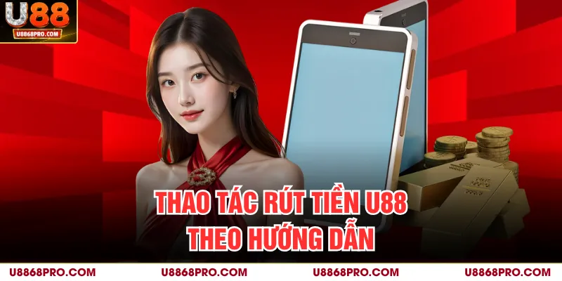 Thao tác rút tiền U88 theo hướng dẫn